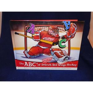 VERY RareThe ABC's of Detroit Red Wings Hockey Book Hardcover